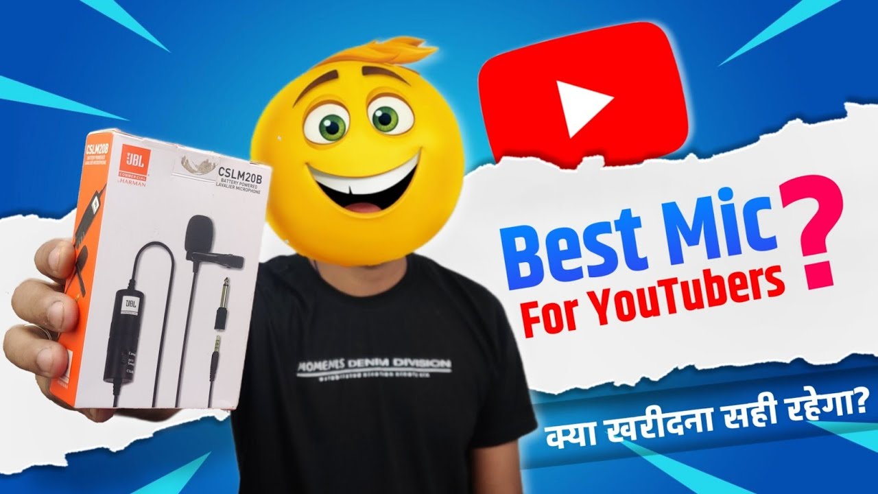 JBL Commercial CSLM20B Lavalier Microphone Unboxing Boya VS JBL MIC Best Mic For Youtubers