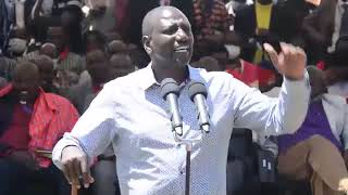 SHOCKING!! RUTO TERMS PRESIDENT UHURU'S SAGANA MEETING 'ETHNIC MOBILIZATION!'