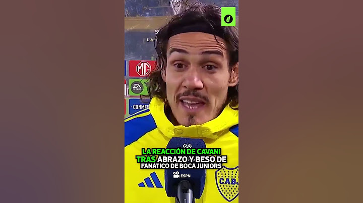 ¿Todo bien, Edison? La REACCIÓN de CAVANI tras abrazo de fanático de BOCA JUNIORS | Depor