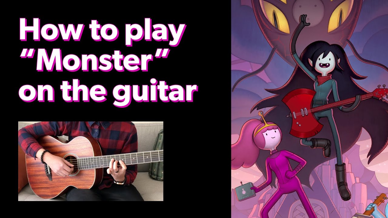 How To Play Monster On Guitar Adventure Time Distant Lands Obsidian Chords Chordify