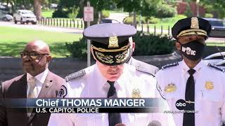 Investigation underway after Capitol Hill bomb threat; suspect in custody
