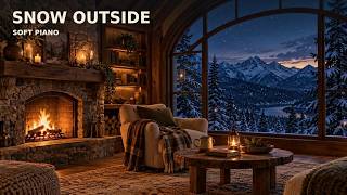 Snow Outside, Warmth Inside — Soft Piano for Reading & Quiet Evenings screenshot 3