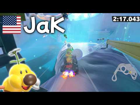 Dandelion Depths - 2:17.043 - JaK 🇺🇸 (Mario Kart World world record)
