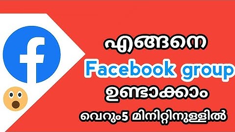How  To create Facebook group in Mobile Malayalam video AR TECH ALAN #ARTECHALANVLOG