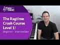 Ragtime Piano CRASH COURSE for Beginners!  Rag Rolls, Stride Bass, & More w/ Jonny May