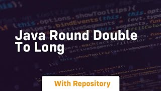 java round double to long