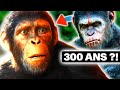 Pourquoi a se passe 300 ans plus tard  la planete des singes  le nouveau royaume