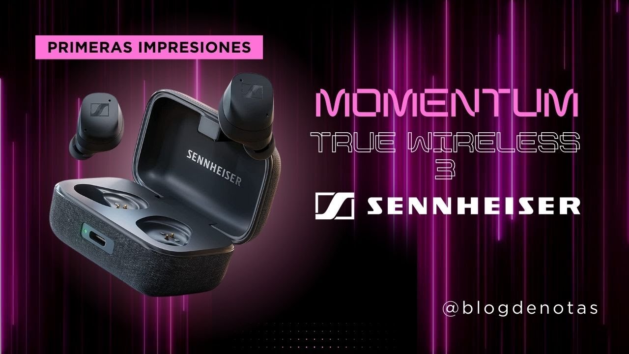 MOMENTUM TRUE WIRELESS 3 SENNHEISER | Audífonos con Active Noise