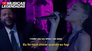 (Ao vivo) The Weeknd & Ariana Grande - Save Your Tears (Legendado | Lyrics + Tradução)