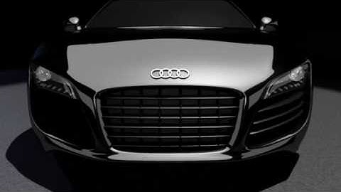 Audi R8 3DS Max car model.