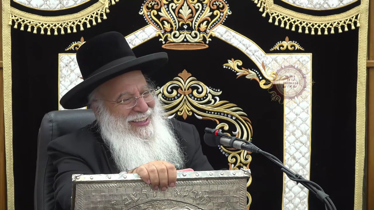Paracha Devarim hebdomadaire de la Torah Rabbi Benyahu Shmueli Shalita