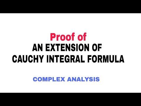Extension of cauchy