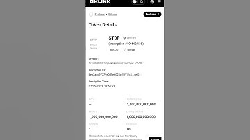 Brc20 token ticker ST0P #bitcoinnews #blockchain #bitcoin