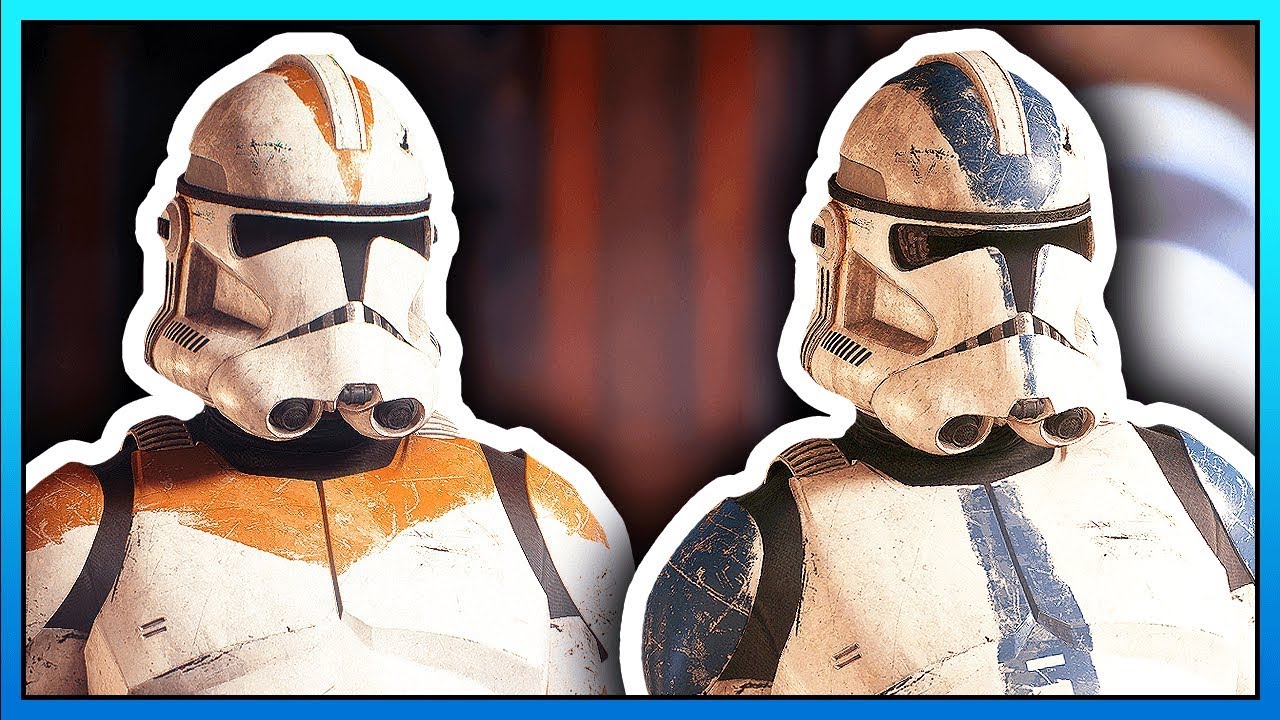 ALL CLONE LEGION SKINS - Star Wars Battlefront 2 Mod - YouTube