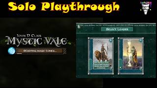Solo Playthrough of Mystic Vale With All Expansions Online Playthrough