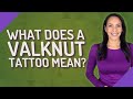 What does a valknut tattoo mean