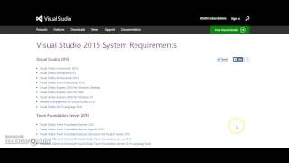 Visual Studio System Requirements