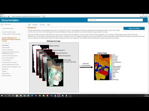Semantic segmentation of