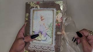 Forest Treasure And Hidden Fairies Junk Journals in my Etsy #Etsy #junkjournals #woodland #fairy