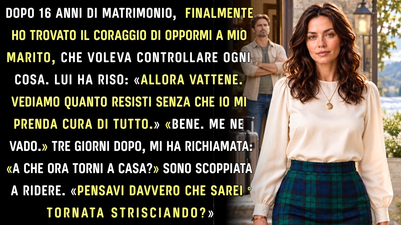 Il pomeriggio in cui me ne andai, Kurt era in cortile a riparare la rete del pollaio. Non alzò gli occhi quando aprii la porta, e nemmeno quando chiusi il bagagliaio con un tonfo sordo. Poi disse,...
