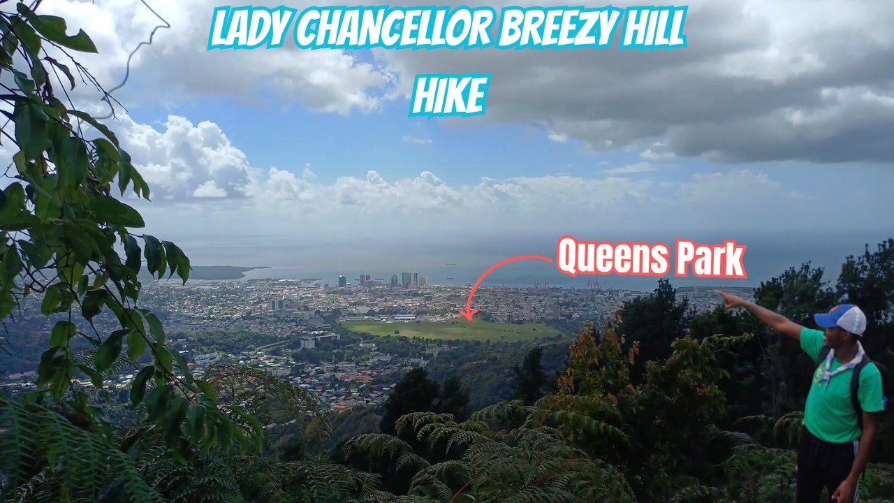 We Hiked the Chancellor/Breezy Hill Trail in Port of Spain (CalNKrew Vlog)