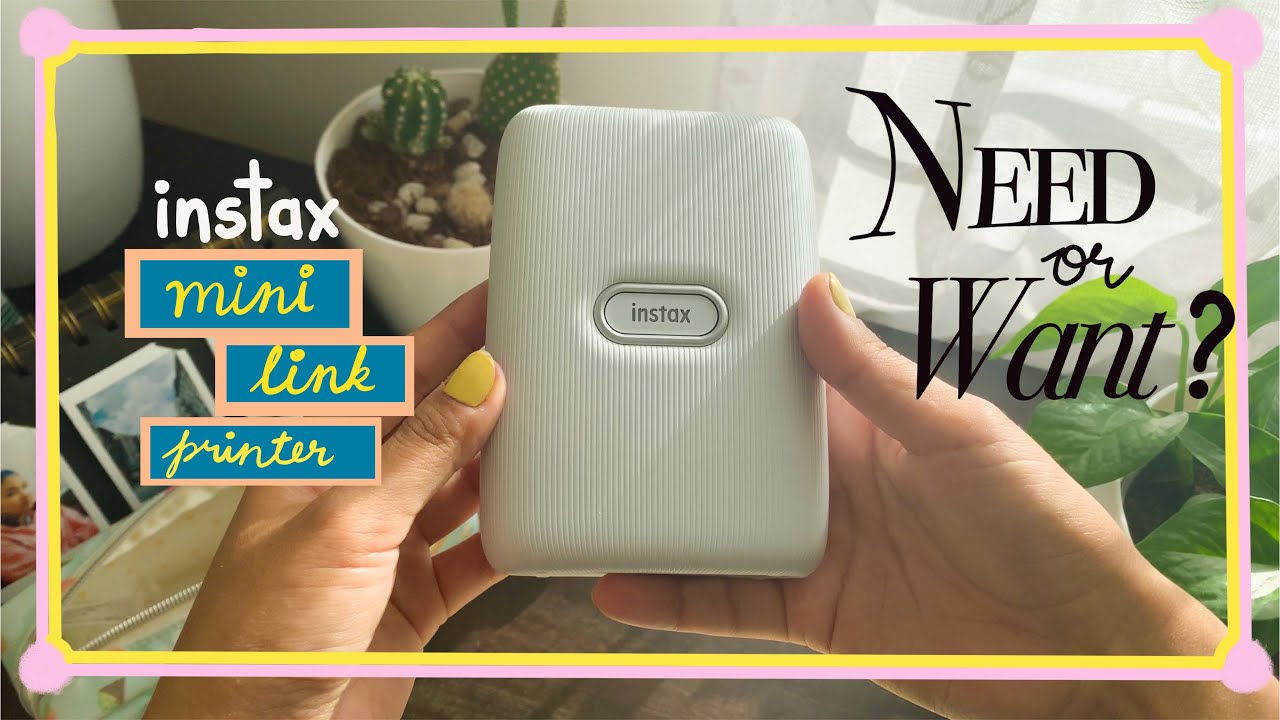 Mini Link Printer Examples instax mini link printer review | need or want? #instaxminilink - YouTube