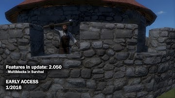 Medieval Engineers - Update 02.050 - Second batch of Multi-Blocks in Survival