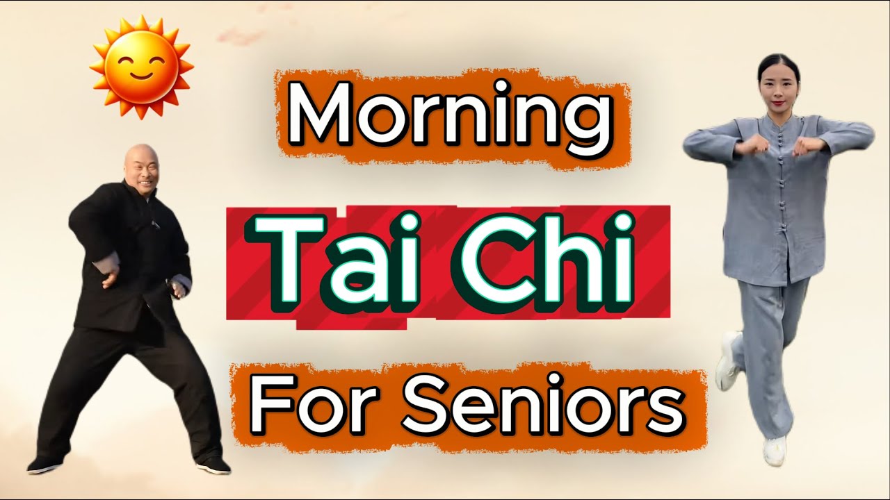 Утренний ритуал: разминка всего тела в стиле тайцзи, мягкое сжигание жира и улучшение подвижности...