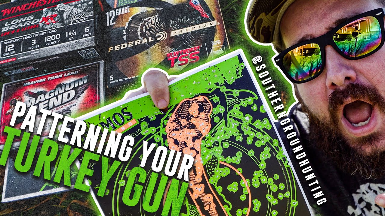 HOW TO PATTERN YOUR TURKEY GUN | Longbeard XR, Hevi Shot Magnum ...