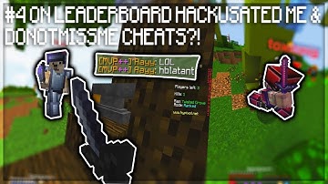 Ranked Skywars #40 - "#4 on Leaderboard Hackusated me & DoNotMissMe Cheats?!" (Season 26)