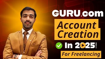 how to create account on guru.com, freelancing signup process