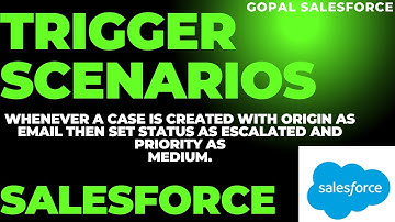 Whenever a case is created with origin as email then set status as Escalated and Priority as Medium.