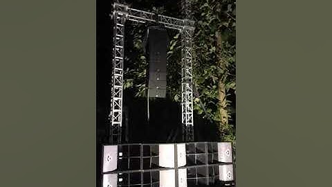 LINE ARRAY TOP & B&C SERVING WEGA & THRUST SISTEM CHECKING