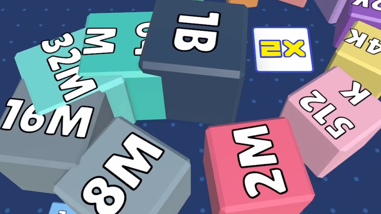 Cubes 2048.io Game HARD MODE🎲 How to play 🎲 Gameplay