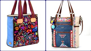 Best & stylish Denim Shoulder bags Outstanding tote bags ideas 2024