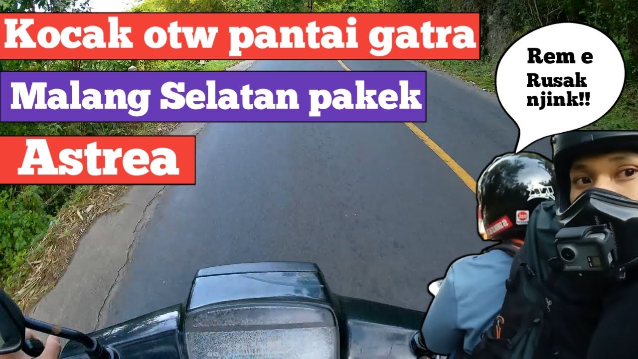 touring ke pantai gatra malang