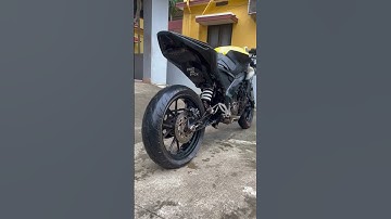 Ktm swingarm installed in pulsar rs 200