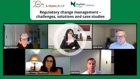 Regulatory change management – challenges, solutions and case studies