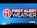 Cloudy and cool today, but it will be getting FREEZING COLD this weekend... Tori Alvarado's First...