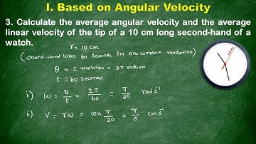 Based on Angular Velocity | Problem 3 #11thphysics #circularmotion #jee #neet #ncertphysics #physics