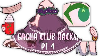 ☕️ || Some more Gacha club hacks! (Pt 4) ☕️