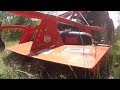 #164 kubota B2601 compact tractor. finish mower or belly mower? outdoor channel.