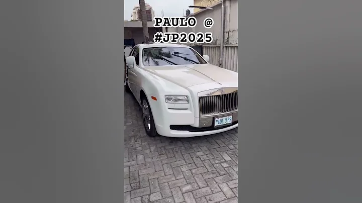 Iyabo Ojo’s lover, Paul O, steps out in his Rolls Royce for Priscilla Ojo's wedding. #jp2025 #davido
