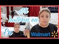 Mi historia/Todos mis años trabajando en Walmart,la ame y se las susper recomiendo.