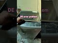 Fix LG Top Load Washer DE Error Fast! 👌 #shorts #washingmachine #tech #shorts #shortvideo