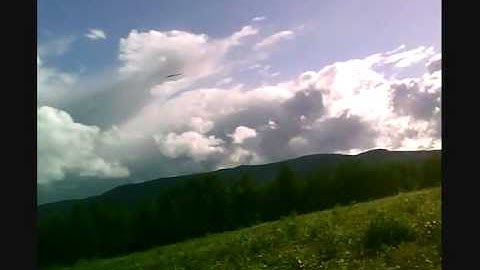 mini swift rc wing windy flight