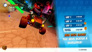 CTR:NF Dev Ghost | Deep Sea Driving | 1:42:00