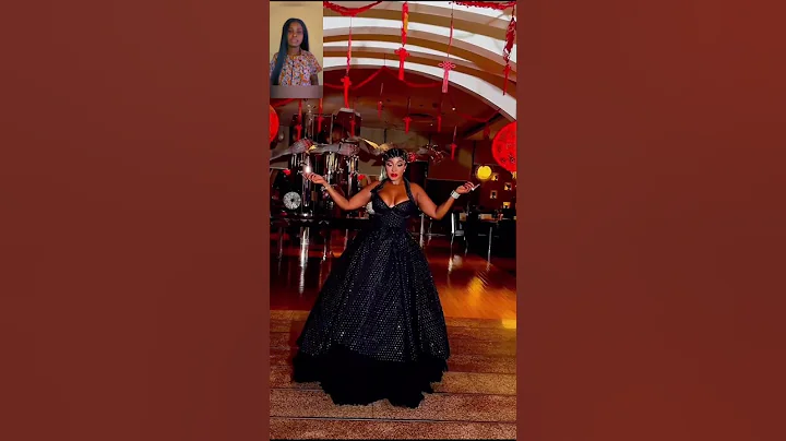 Nigerian actress, Ini Edo still celebrating her birthday, she looks stunning in this black outfit.