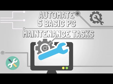 How to automate 5 basic PC maintenance tasks #pcmaintenance