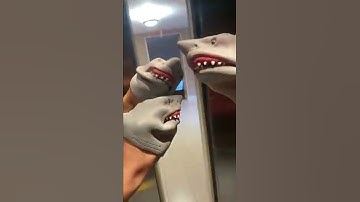 SHARK PUPPET GOES KIDNAPPING!